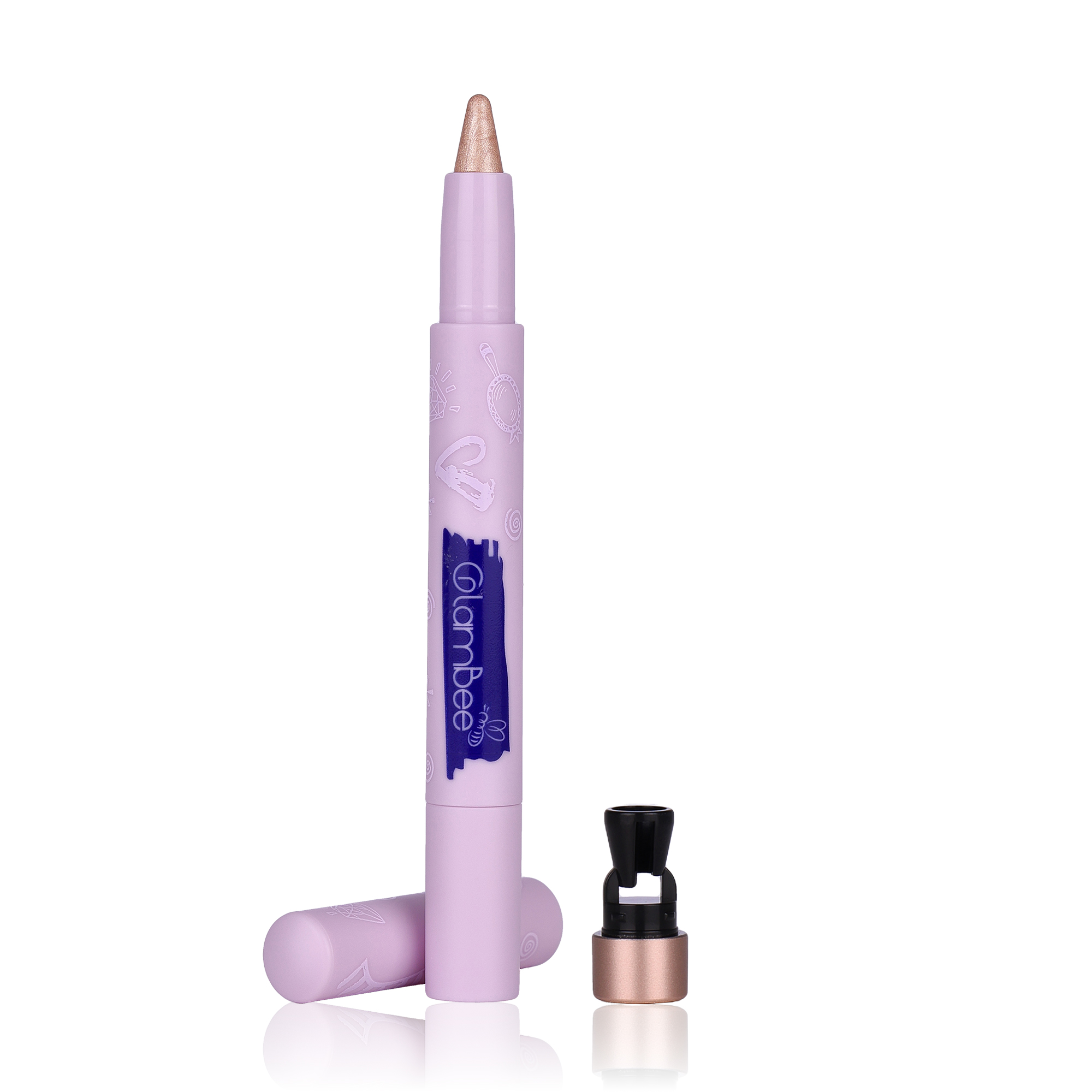 Тіні-олівець для повік GlamBee Express Make Up 01, 0.95 г